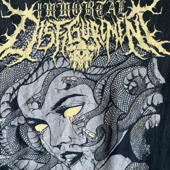 Visceral Disgorge Cattle Decapitation Men "Death Atlas" Death Metal Band Black L - Picture 5 of 6